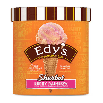Edy's Classics Sherbet Berry Rainbow