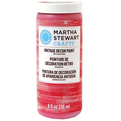 Vintage Decor Paint in Red Wagon by Martha Stewart Crafts
