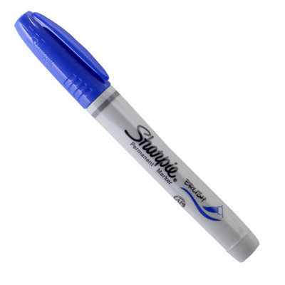 Brush Tip Marker in Blue by Sharpie