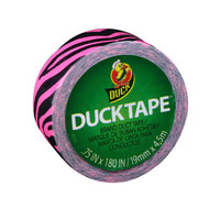 Mini, Pink Zebra by Duck Tape
