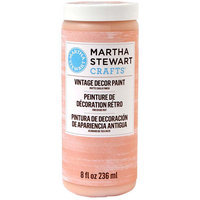 Martha Stewart Crafts Paints Vintage Decor 8 oz. Cantaloupe Matte Chalk Finish Paint 33539