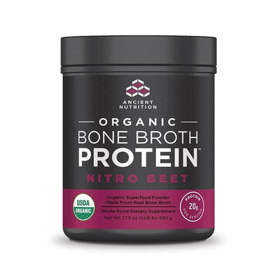 Ancient Nutrition Organic Bone Broth Protein™ Nitro Beet