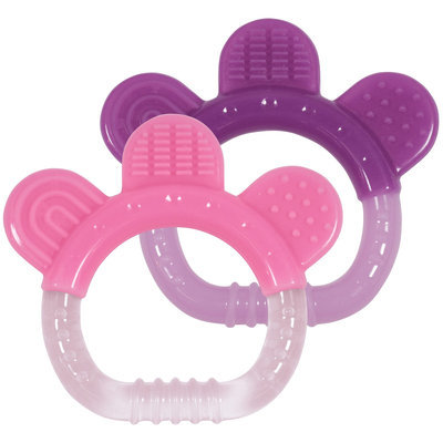 green sprouts by i play Sili Paw Teether - Girl - 2 Pk
