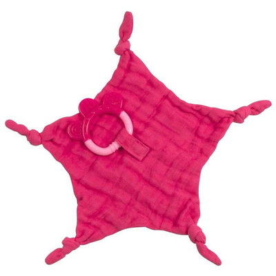 Green Sprouts Muslin Blankie Teether made from Organic Cotton