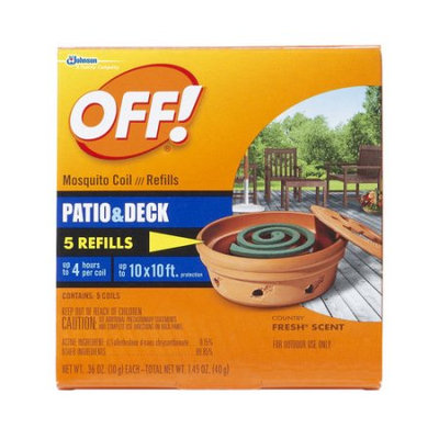 OFF! Mosquito Coil Refills Patio & Deck