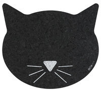 ORE Pet Recycled Rubber Cat Face Placemat