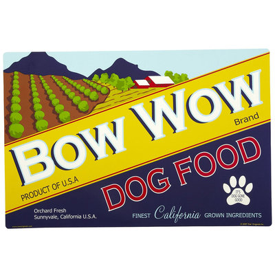 ORE Pet Vintage Pet Bow Wow Placemat