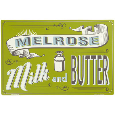 ORE Pet Melrose Milk Pet Placemat