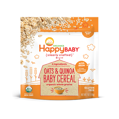 Happy Baby® Organics Clearly Crafted™ Oats & Quinoa