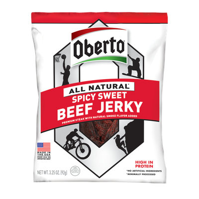 Oberto® All Natural Spicy Sweet Beef Jerky
