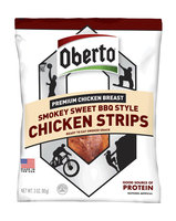 Oberto® Smokey Sweet BBQ Style Chicken Strips