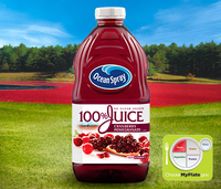Ocean Spray 100% Juice Cranberry Pomegranate