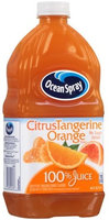 Ocean Spray 100% Juice Citrus Tangerine Orange Flavor
