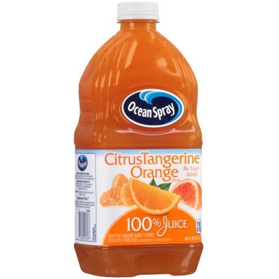 Ocean Spray 100% Juice Citrus Tangerine Orange Flavor