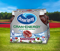 Ocean Spray Cran Energy Cranberry Pomegranate Energy Juice Drink
