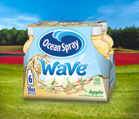 Ocean Spray Wave Juice Drink Apple with White Cranberries