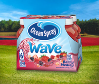 Ocean Spray Wave Juice Drink Berry Medley with White Cranberries