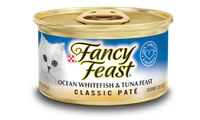 Fancy Feast® Classic Ocean Whitefish & Tuna Gourmet Wet Cat Food