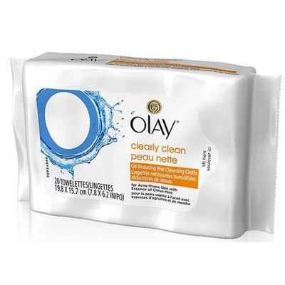 Olay Clearly Clean Oil Reducing Wet Cleansing Cloths