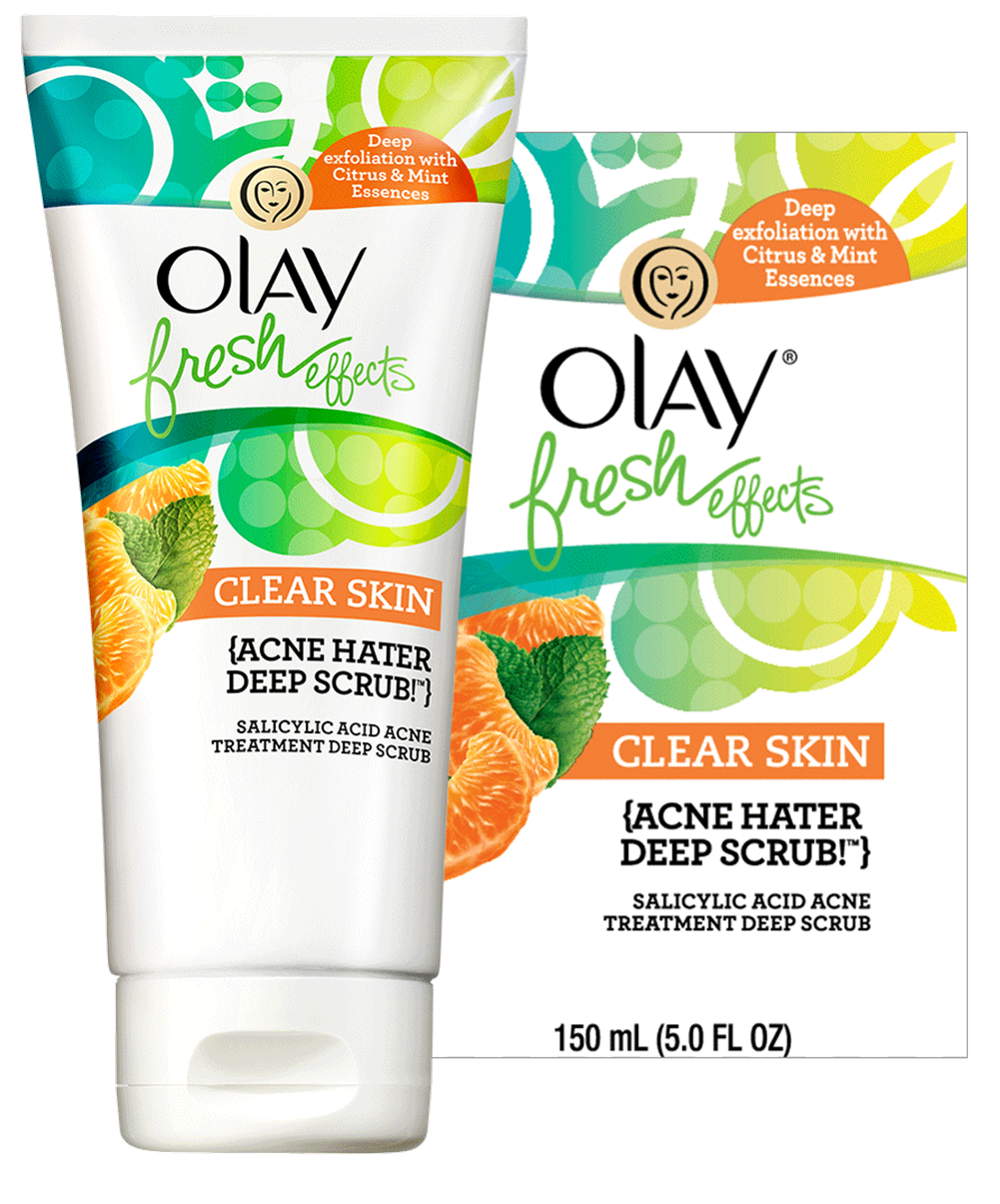 Olay Fresh Effect Acne Hater Deep Scrub