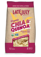 Late July® Snacks Restaurant Style Tortilla Chips Organic Chia and Quinoa