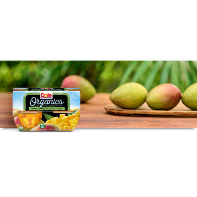 Dole Organic Mango Chunks In 100% Juice