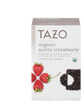 Tazo Organic Sultry Strawberry Black Tea