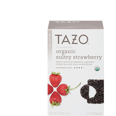 Tazo Organic Sultry Strawberry Black Tea