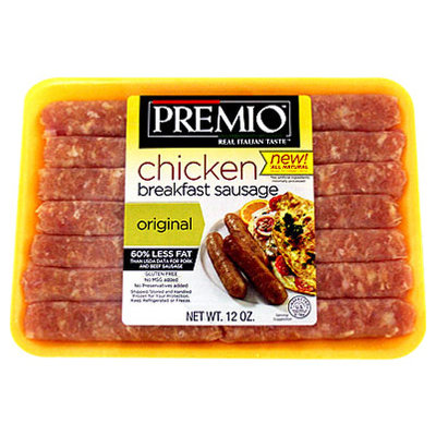 Premio Original Chicken Breakfast Sausage