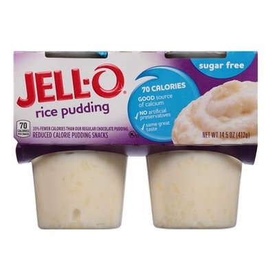 JELL-O Original Rice Pudding Reduced Calorie Pudding Snacks