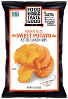 Food Should Taste Good Original Kettle Cooked Sweet Potato Chips