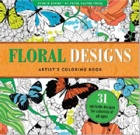 Floral Designs Artist's Coloring Book
