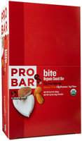 ProBar Bite Organic Snack Bar Coconut Almond 12 Bars - Vegan