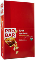 ProBar Bite Organic Snack Bar Peanut Butter Crunch 12 Bars - Vegan