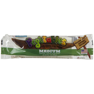 Pegetables Mixed Gravity Feeder Dental Chew - Medium