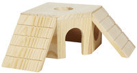 Penn Plax Penn-Plax Corner Maze - Wood Toy
