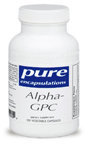 Pure Encapsulations Alpha-GPC 120 vcaps