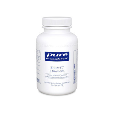 Pure Encapsulations Ester-C & Flavonoids 90 vcaps
