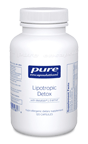 Pure Encapsulations Lipotropic Detox 120 vcaps