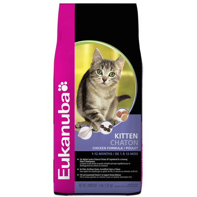 Eukanuba Kitten Chicken Formula Dry Cat Food