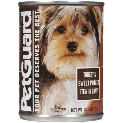 PetGuard Turkey & Sweet Potato in Gravy Dinner - All Stage