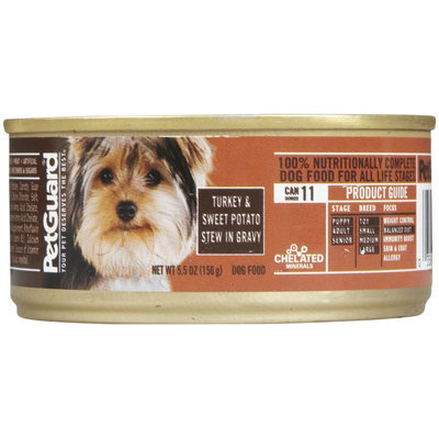 PetGuard Turkey & Sweet Potato in Gravy Dinner - All Stage