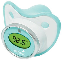 Summer Infant Pacifier Thermometer - Teal/White - 1 ct.
