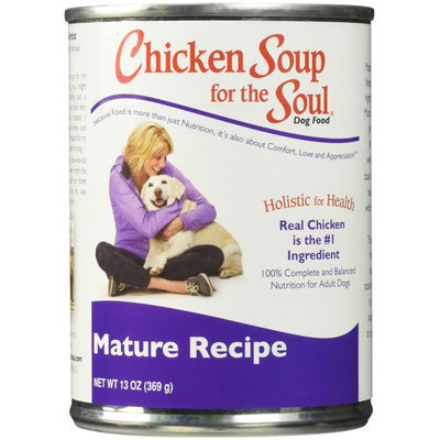 Chicken Soup For The Soul Mature Recipe Canned Dog Food
