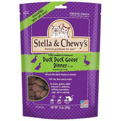 Phillips Feed & Pet Supply Stella and Chewys Freeze Dried Duck Cat Food