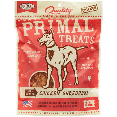 Primal Dry Roasted Chicken Shredders Dog Treats