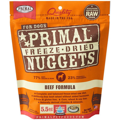 Primal Pet Foods Freeze Dried Pet Food