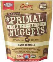 Primal Pet Food Primal Freeze Nugget Lamb Dry Dog Food