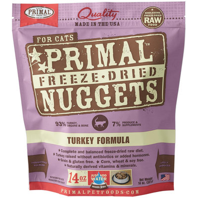 Phillips Feed & Pet Supply Primal Pet Foods Freeze-Dried Turkey 14 oz Cat Food