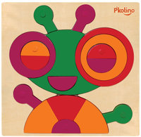 Pkolino P'kolino Multi-Solution Shape Puzzle: Bug (17 pc)